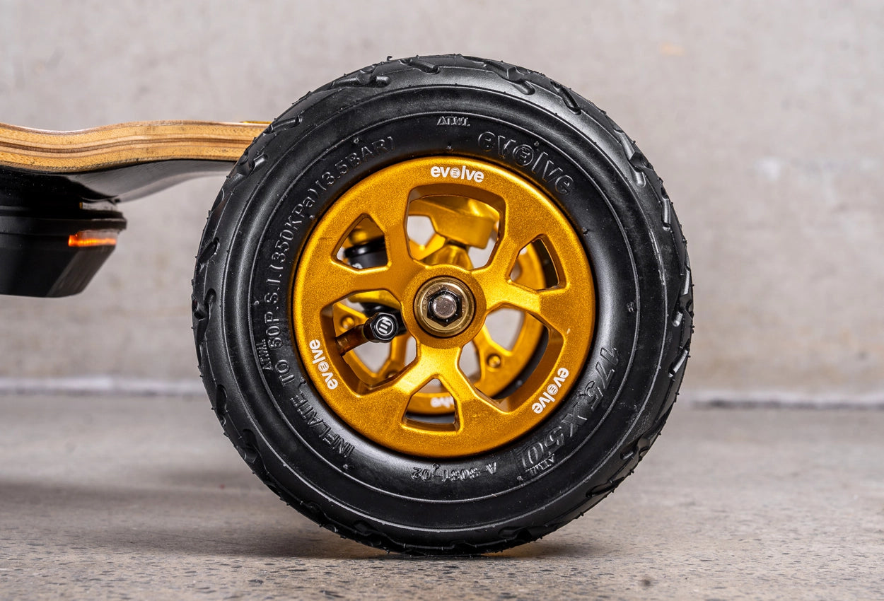 Diablo Bamboo All Terrain Gold Series Electric Skateboard - Image 16