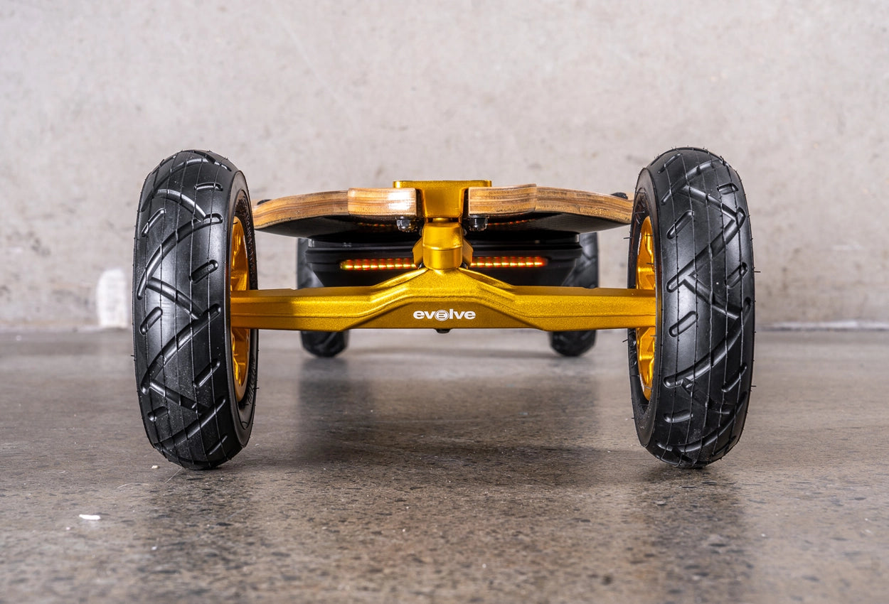 Diablo Bamboo All Terrain Gold Series Electric Skateboard - Image 3
