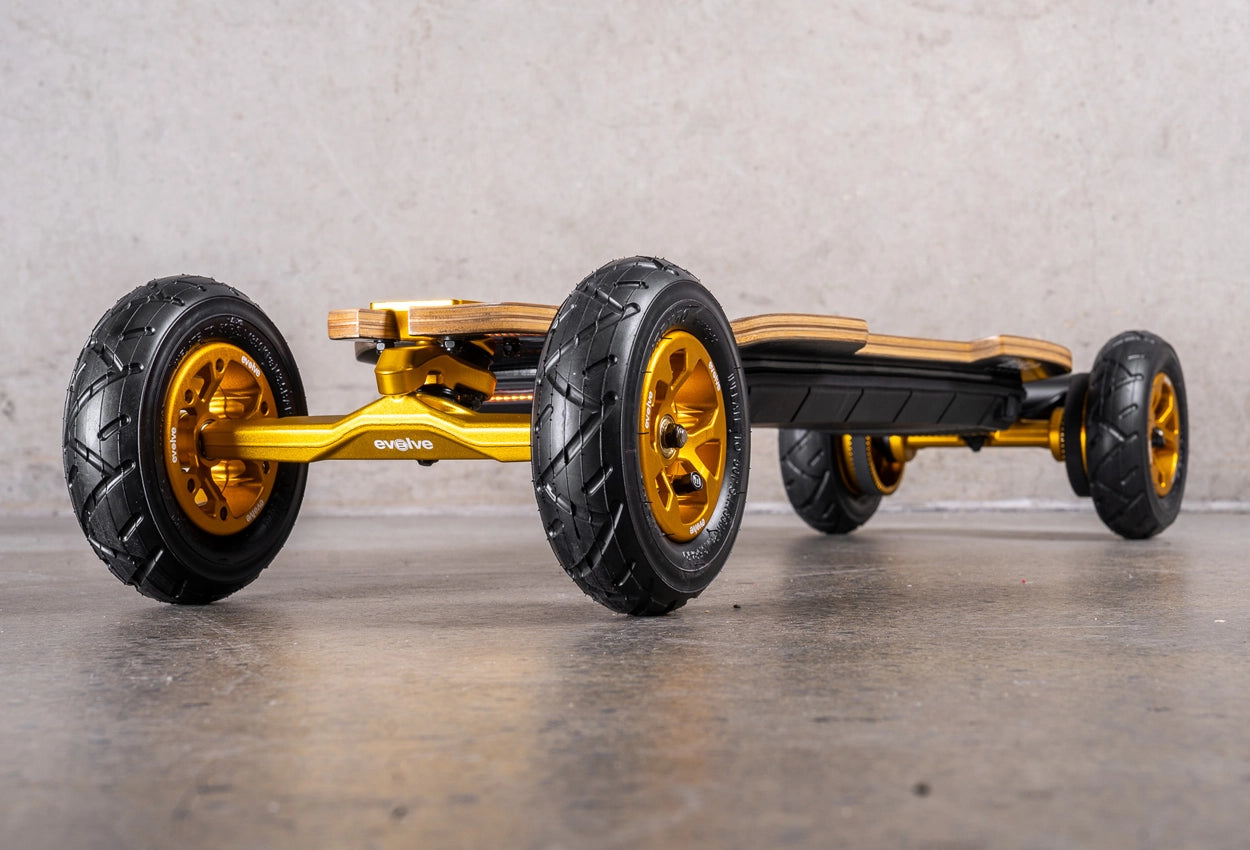 Diablo Bamboo All Terrain Gold Series Electric Skateboard - Image 17
