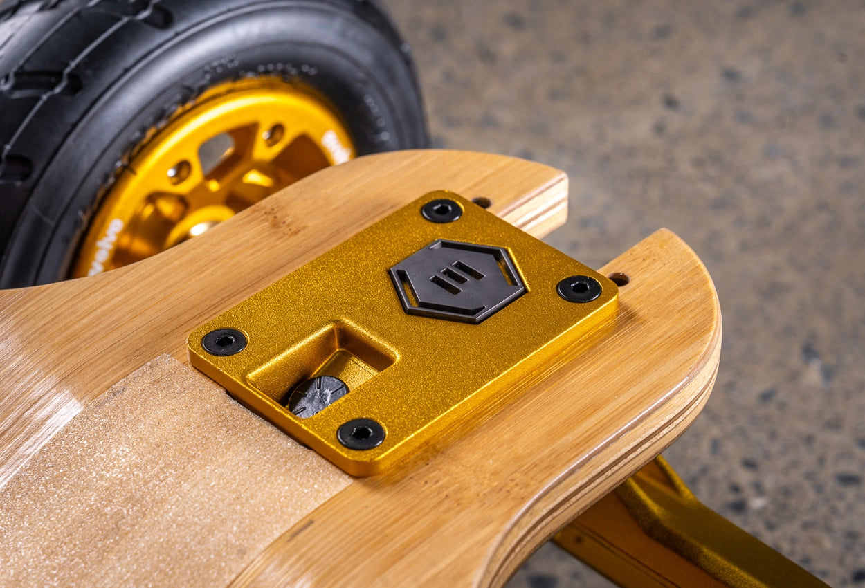 Diablo Bamboo All Terrain Gold Series Electric Skateboard - Image 5
