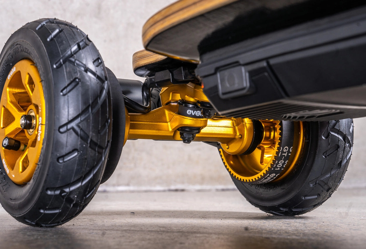 Diablo Bamboo All Terrain Gold Series Electric Skateboard - Image 12